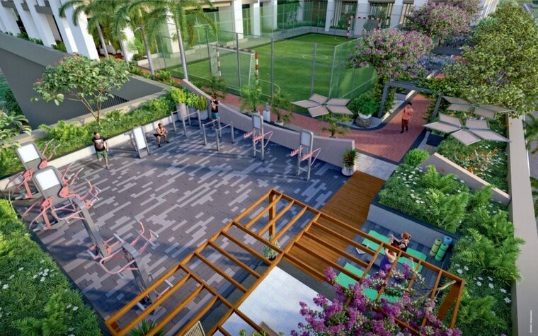 Balcony, vilas-javdekar-palladio-balewadi-central 3 Bedroom 1125 Sq.Ft. Apartment In Balewadi Pune 10143815