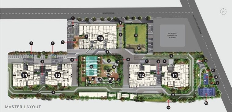 Master Plan, vilas-javdekar-palladio-balewadi-central 3 Bedroom 1125 Sq.Ft. Apartment In Balewadi Pune 10143815