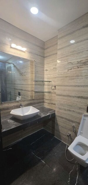 Bathroom in 4 BHK Apartment at Omkar 1973, Worli – for Rent