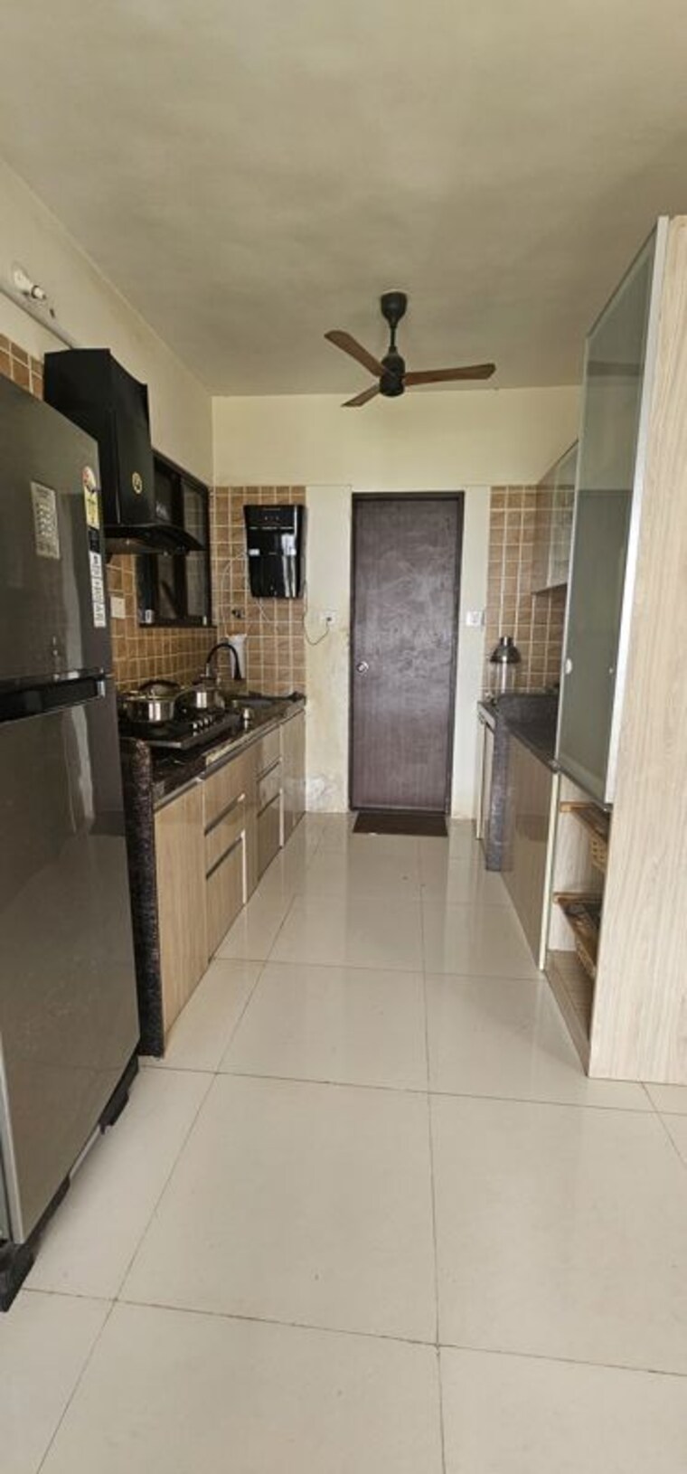 Kitchen, om-tropica 2 Bedroom 1040 Sq.Ft. Apartment In Ravet Pune 10143833