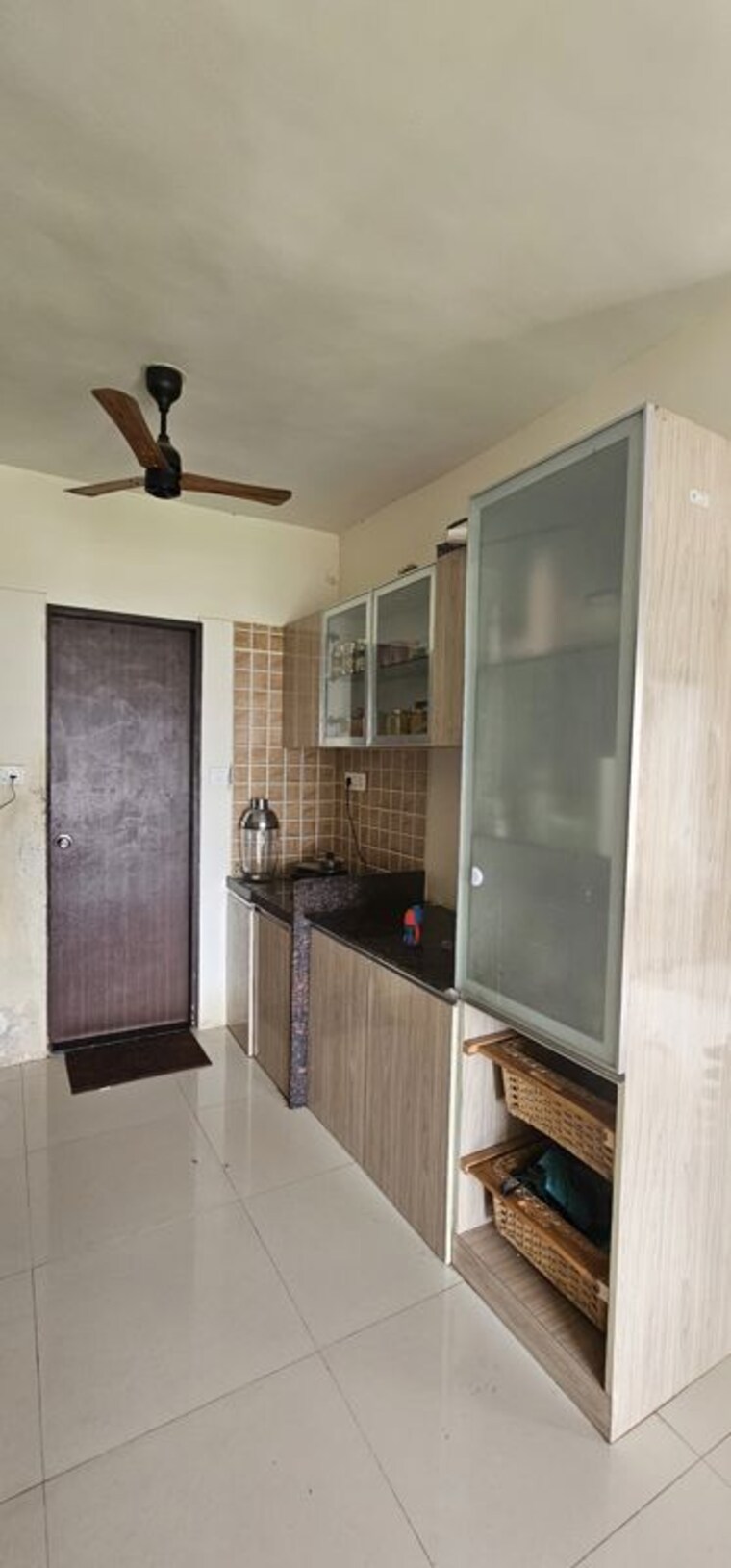 Kitchen, om-tropica 2 Bedroom 1040 Sq.Ft. Apartment In Ravet Pune 10143833