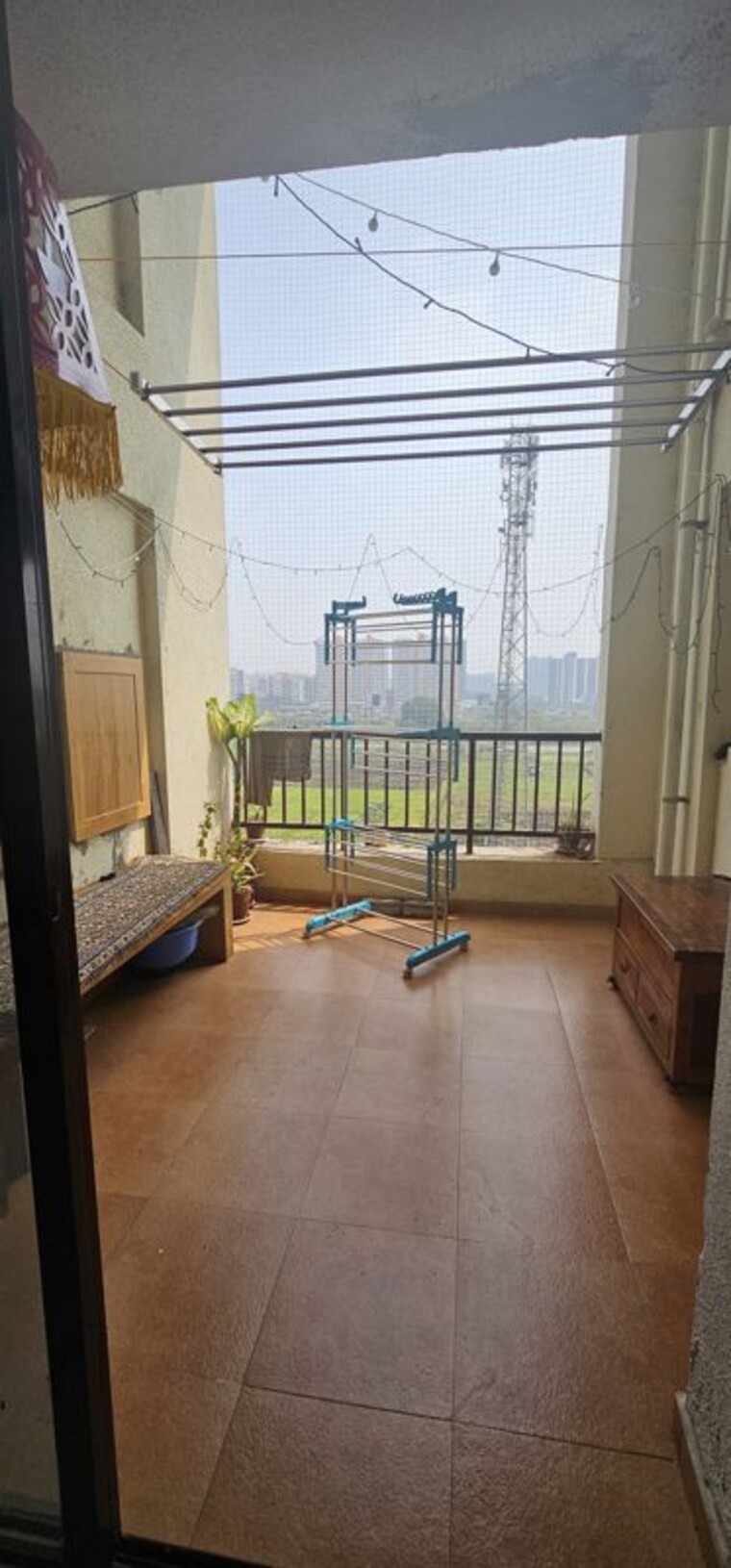 Balcony, om-tropica 2 Bedroom 1040 Sq.Ft. Apartment In Ravet Pune 10143833