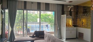 Living Room in 3 BHK Apartment at Bhoomi Allium, Pimple Saudagar – for Sale