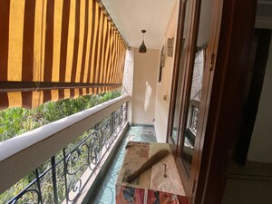 Balcony in 3 BHK Apartment at Gulmohar Park – for Rent