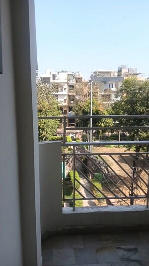 Balcony in 2 BHK Builder Floor at Lajpat Nagar ii – for Rent