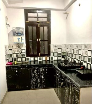 Kitchen in 3 BHK Apartment at Hazratganj – for Rent