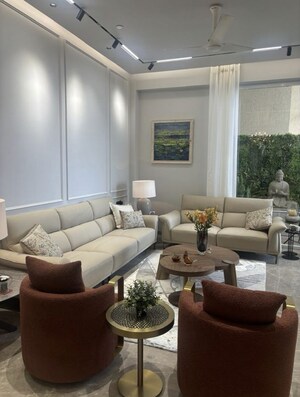 Living Room in 4 BHK Apartment at Indiabulls Sky Forest, Lower Parel – for Rent