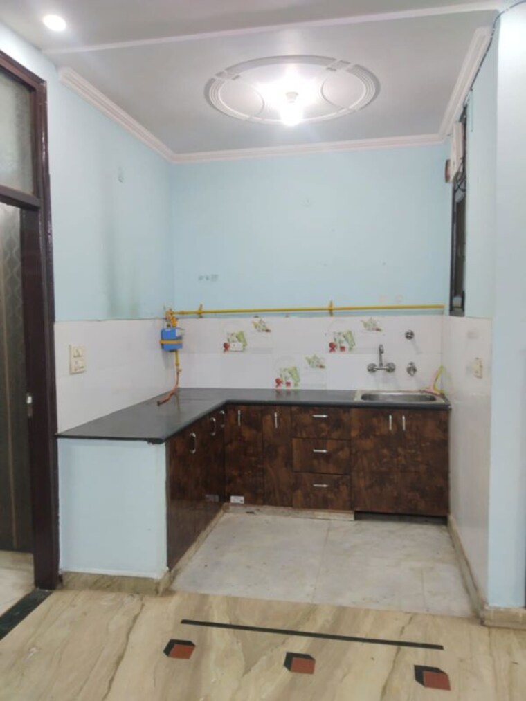 Kitchen, niti khand i 2 Bedroom 900 Sq.Ft. Builder Floor In Niti Khand I Ghaziabad 10143904