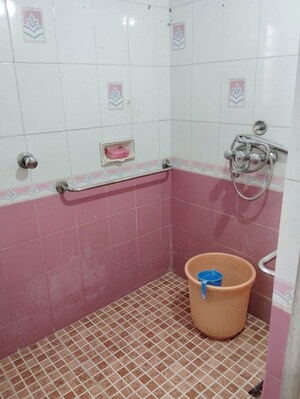 Bathroom in 2 BHK Apartment at Sai Sankul Annexe, Kalyan West – for Rent