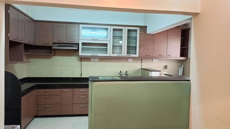 Kitchen, bhujbal-shivranjan-towers 2 Bedroom 1050 Sq.Ft. Apartment In Pashan Pune 10143914