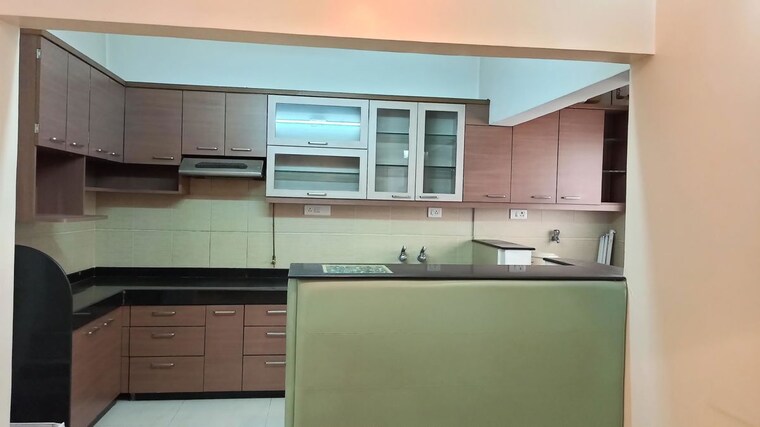 Kitchen, bhujbal-shivranjan-towers 2 Bedroom 1050 Sq.Ft. Apartment In Pashan Pune 10143914