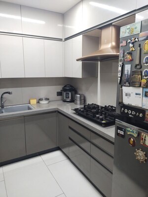 Kitchen in 2 BHK Apartment at Gurukrupa Nirmalam, Bandra East – for Rent