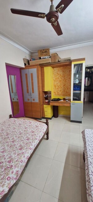 Bedroom in 2 BHK Apartment at Dwarkadheesh Residency, Pimple Saudagar – for Rent