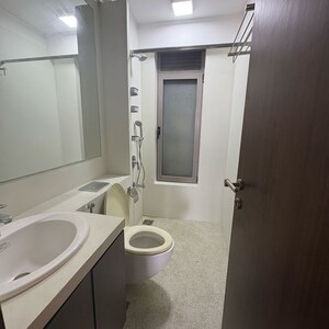 Bathroom in 3 BHK Apartment at The Wadhwa The Address, Kurla West – for Rent