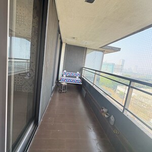 Balcony in 3 BHK Apartment at The Wadhwa The Address, Kurla West – for Rent