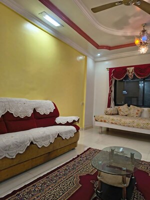 Bedroom in 2 BHK Apartment at Laxmi Vridavan, Pimple Saudagar – for Rent