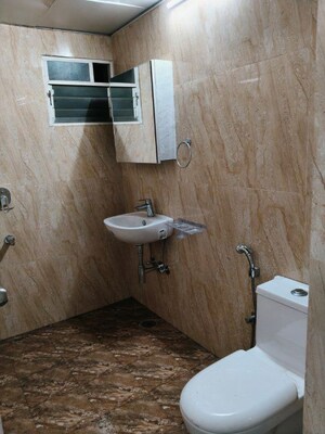 Bathroom in 2 BHK Apartment at Time & Space Infinity, Devanahalli – for Rent