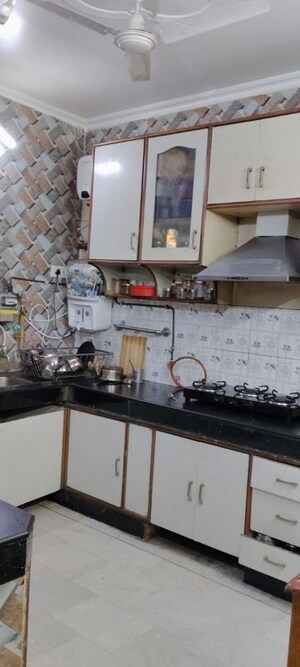 Kitchen in 3.5 BHK Apartment at Sector 2 Dwarka – for Rent