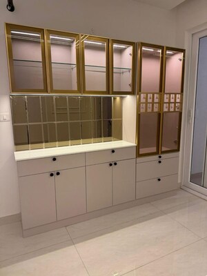 Kitchen in 3 BHK Apartment at Prestige Beverly Hills, Kokapet – for Rent