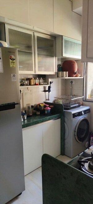 Kitchen in  Apartment at Goregaon West View CHS, Goregaon West – for Rent