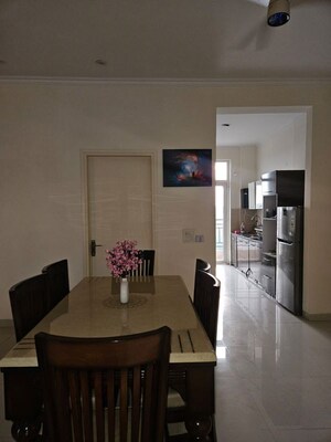 Living Room in 3 BHK Apartment at Alliance The Eminence, Singhpura – for Rent