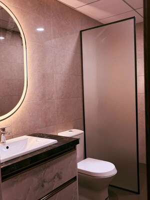 Bathroom in 4 BHK Apartment at Kalpataru Vista, Sector 128 – for Sale