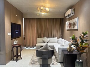 Living Room in 3 BHK Apartment at Ambala Highway – for Sale