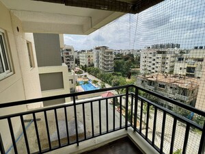 Balcony in 3 BHK Apartment at ND Sepal, Hsr Layout – for Rent