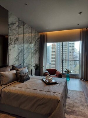 Bedroom in 3.5 BHK Apartment at Lokhandwala Minerva Mahalaxmi, Mahalaxmi – for Sale