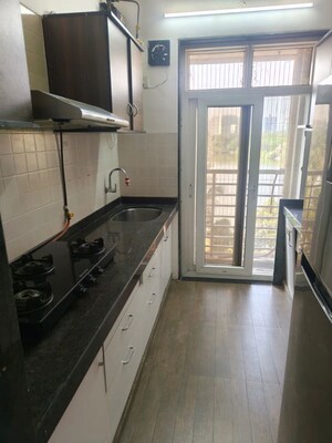 Kitchen in 2 BHK Apartment at Ishwar Gracia, Nerul – for Rent