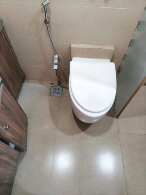 Bathroom in 2 BHK Apartment at Ishwar Gracia, Nerul – for Rent