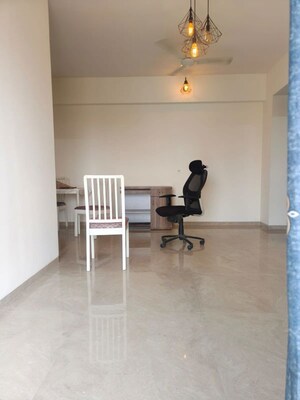 Living Room in 2 BHK Apartment at Ishwar Gracia, Nerul – for Rent