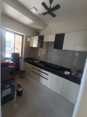 Kitchen in 2 BHK Apartment at Sheth Auris Bliss, Malad West – for Rent