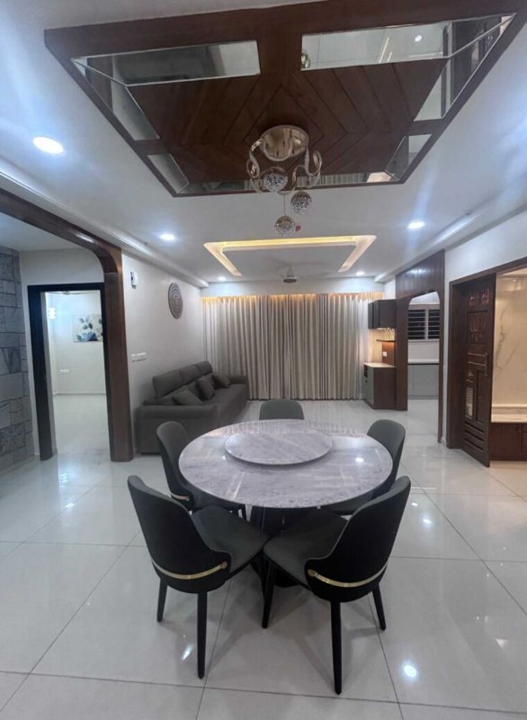 Master Bedroom, rajapushpa-provincia 3 Bedroom 2335 Sq.Ft. Apartment In Narsingi Hyderabad 10144120