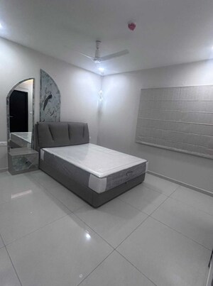 Bathroom in 3 BHK Apartment at Rajapushpa Provincia, Narsingi – for Rent