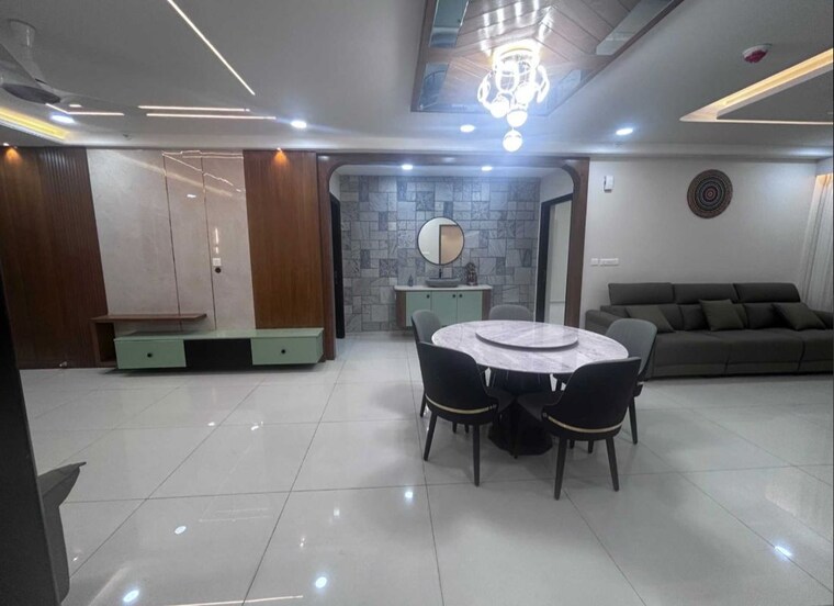 Master Bedroom, rajapushpa-provincia 3 Bedroom 2335 Sq.Ft. Apartment In Narsingi Hyderabad 10144120