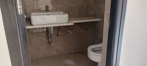 Bathroom in 2 BHK Apartment at Rustomjee Elanza, Malad West – for Rent