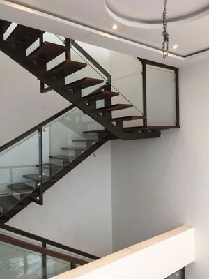 Staircase in 4 BHK Villa at Pooja First Leaf, Gachibowli – for Rent