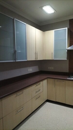Kitchen in 4 BHK Builder Floor at Vasant Vihar – for Rent
