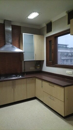 Kitchen in 4 BHK Builder Floor at Vasant Vihar – for Rent