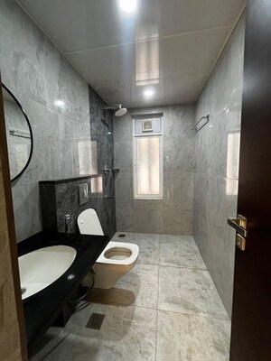 Bathroom in 3 BHK Apartment at Aparna Zenon, Puppalaguda – for Rent