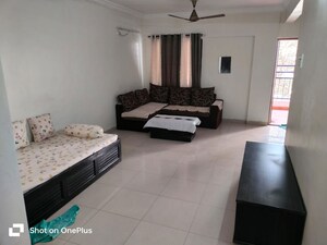 Living Room in 2 BHK Apartment at Goel Ganga Orchard, Mundhwa – for Rent