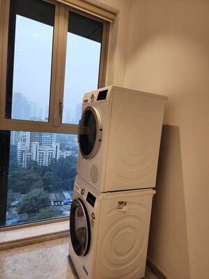 Bathroom in 3 BHK Apartment at Kalpataru Avana, Parel – for Rent