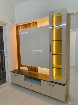 Living Room in 1 BHK Apartment at Brigade El Dorado Jasper And Iridium, Bagaluru – for Rent