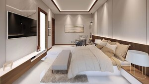 Kitchen in 4 BHK Villa at Rajendra Nagar – for Rent