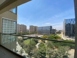 Balcony in 4 BHK Apartment at Bhartiya Leela Residences, Thanisandra Main Road – for Sale