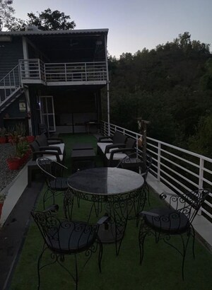 Staircase in 4 BHK Villa at Malsi – for Rent