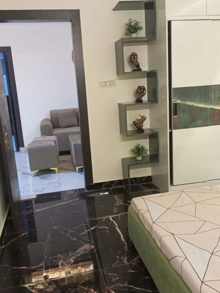 Master Bedroom, sunshine-apartments-sector-73 2 Bedroom 1050 Sq.Ft. Builder Floor In Sector 73 Noida 10144264