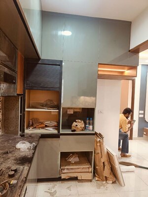 Kitchen in 2.5 BHK Apartment at Brigade Cornerstone Utopia, Varthur – for Rent