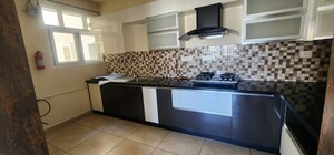Kitchen in 2 BHK Apartment at Prestige Lakeside Habitat, Varthur – for Rent